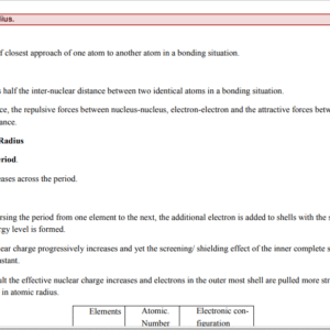 Advanced physical chemistry