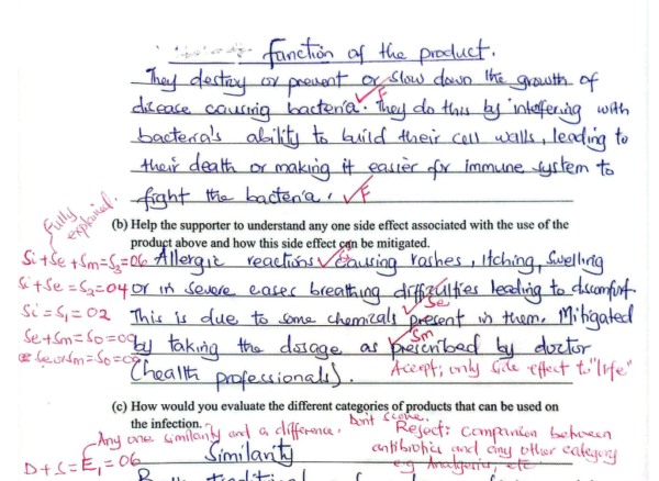 UMTA Scoring Guide UCE Chemistry 1 2025