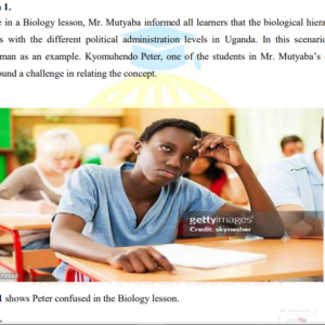 S.1 - S.4 Biology Scenario Question Bank